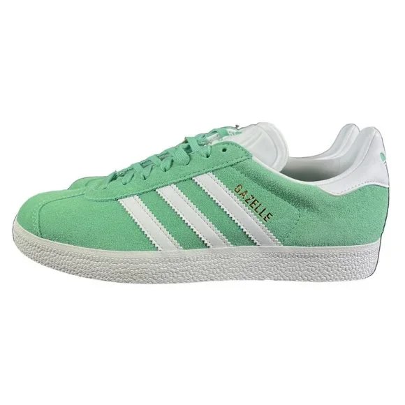 Adidas Originals Gazelle Green White Suede Shoes HQ4410 Women's Size 7 - 9.5 - Picture 3 of 9